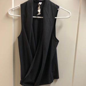 Lululemon sleeveless wrap blouse